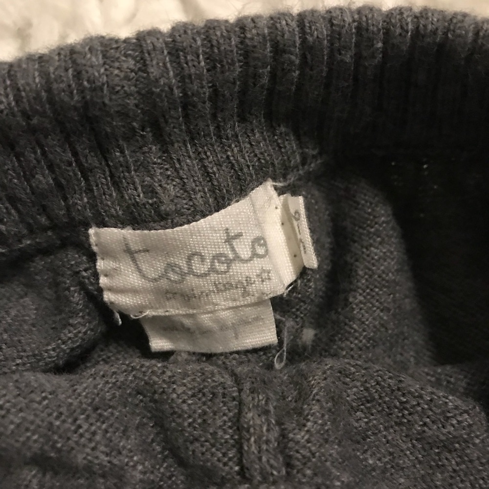 Tocoto vintage gray pant. 3-6m. Perfect condition - Picture 2 of 2